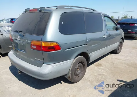 1999 Toyota Sienna Le from USA, damaged, VIN 4T3ZF13C8XU109975